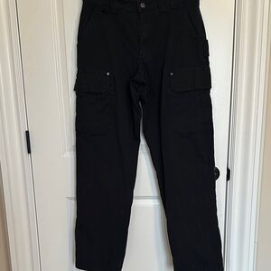 Duluth Trading Co Black Cargo Pants
